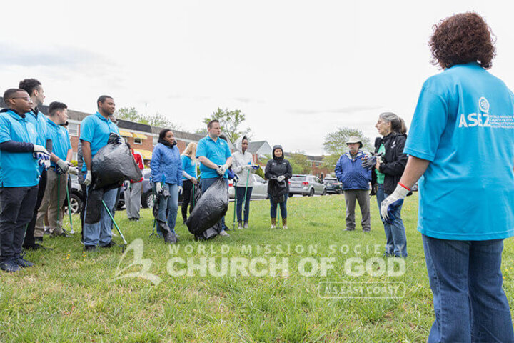 Herring Run Park Cleanup